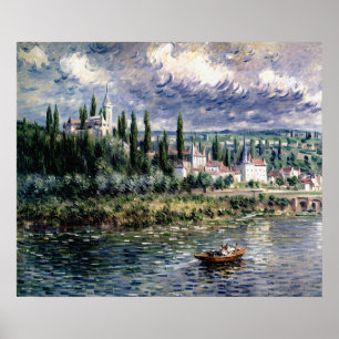 Poster Paisagem com tempestade