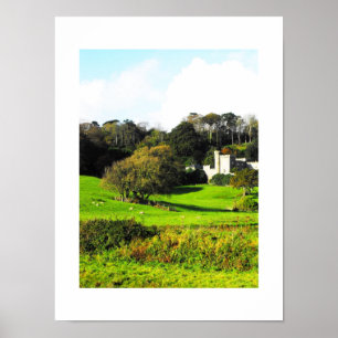 Póster Paisagem Cornish