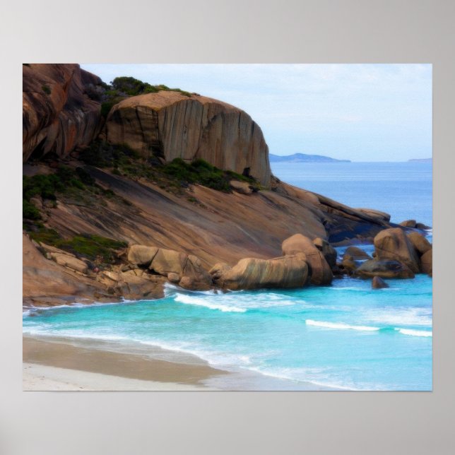 Poster Paisagem Costeira (Frente)