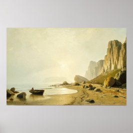 Poster Paisagem Costeira Árctica Vintage