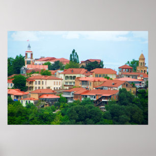 Poster Paisagem da Cidade da Geórgia