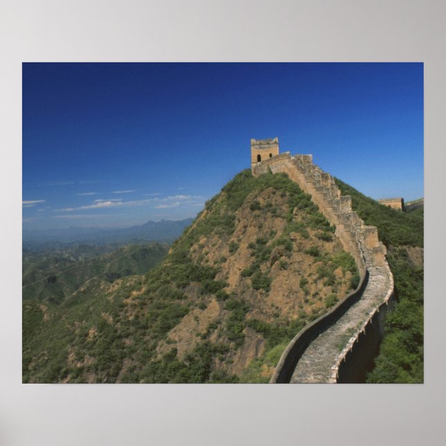 Póster Paisagem da Grande Muralha, China (Frente)