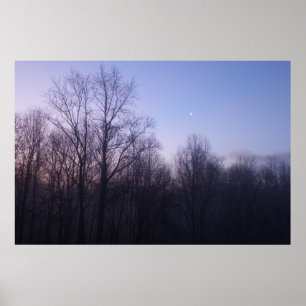 Poster Paisagem da Manhã de inverno Fotografia