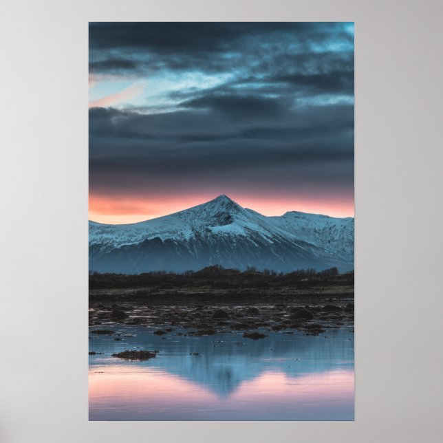 Poster Paisagem da Noruega (Frente)