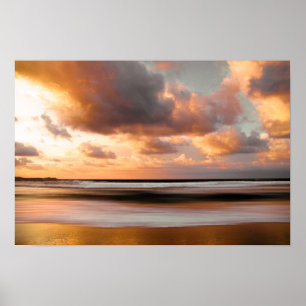 Poster Paisagem da praia