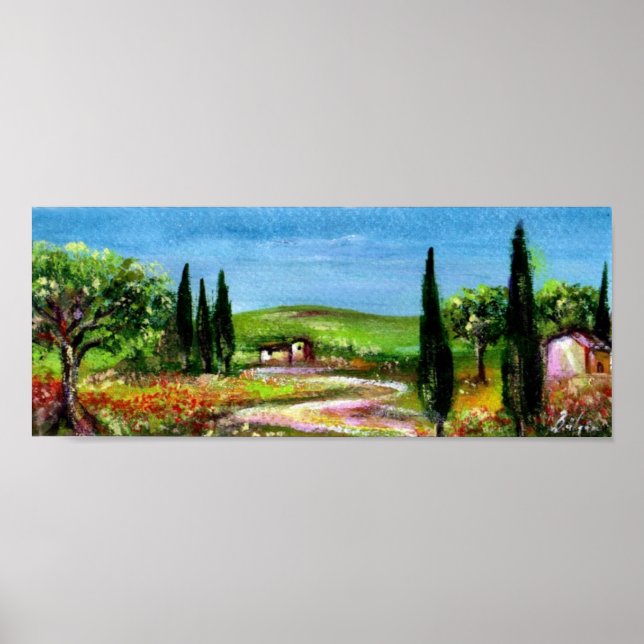POSTER PAISAGEM DA TOSCANA 5 (Frente)