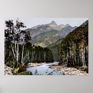Poster Paisagem das montanhas da agulha de Durango,