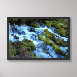 Poster Paisagem de Cachoeira na Floresta Cênica