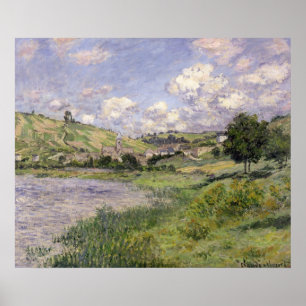 Poster Paisagem de Claude Monet  , Vetheuil, 1879
