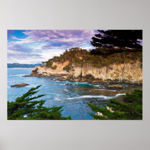 Poster Paisagem de Cliff Costeiro