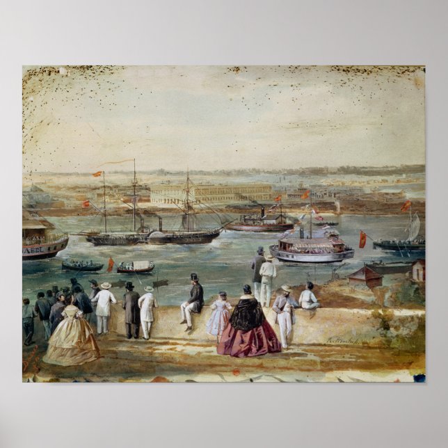 Poster Paisagem de Cuba (Frente)