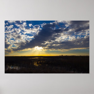 Poster Paisagem de Florida Prairie