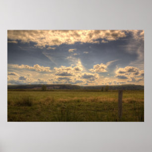 Póster Paisagem de HDR