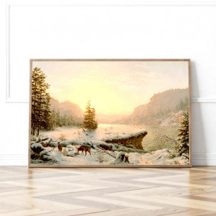 Poster Paisagem de Inverno