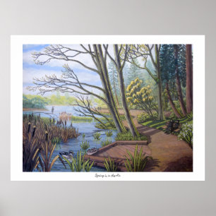 Poster Paisagem de inverno Paintagem 9 Águia Cheakamus