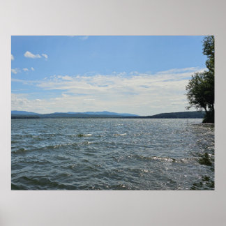 Poster Paisagem de lago