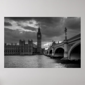 Póster Paisagem de Londres