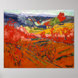 Poster Paisagem de outono | Maurice de Vlaminck |