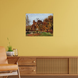 Poster Paisagem de outono, Próximo de Pontoise,
