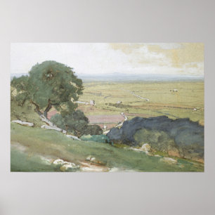Poster Paisagem de Pastel