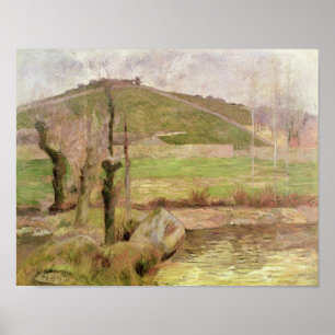 Poster Paisagem de Paul Gauguin   perto de Pont-Aven,