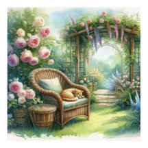 Paisagem de retenção do jardim 1