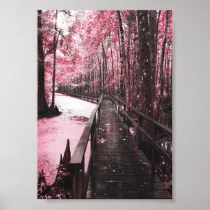 Poster paisagem de sonho de pântano