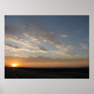 Póster Paisagem de Texas