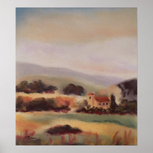 Poster Paisagem de Tuscan