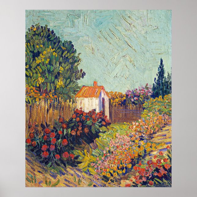 Poster Paisagem de Van Gogh (Frente)