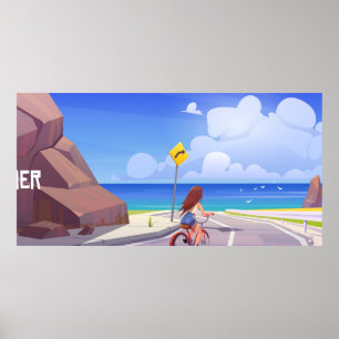 Poster Paisagem de Verão