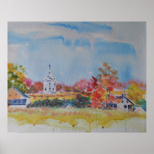 Poster Paisagem do Campo de Batalha de Gettysburg / Larry