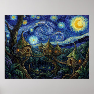 Poster Paisagem do Filme Noturna Estrelada de Loompaland