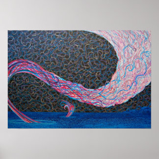 Poster Paisagem do fluxo ideal por Meghan Oona