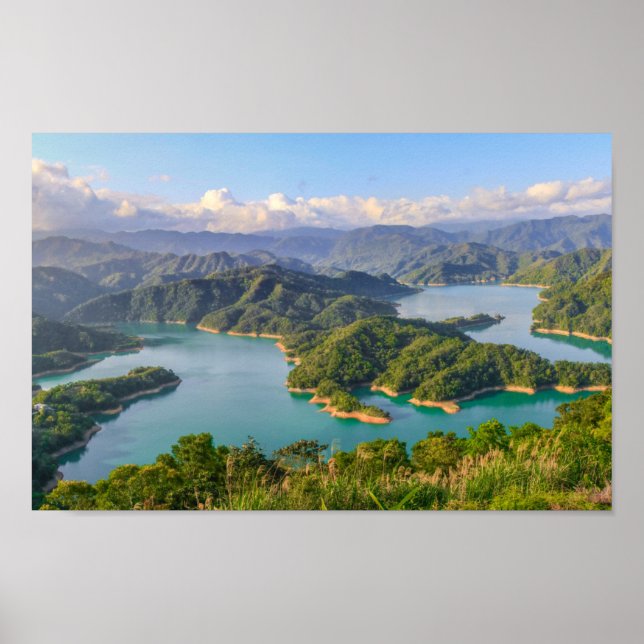 Poster Paisagem do Lago Alligator (Frente)