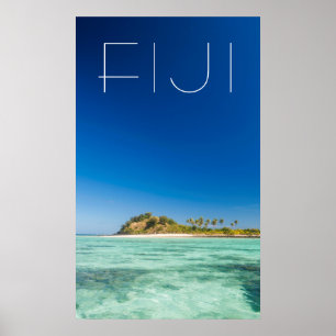 Poster Paisagem do Mar do Blue Lagoon, Fiji