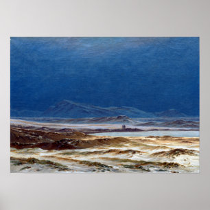 Poster Paisagem do norte de Caspar David Friedrich,