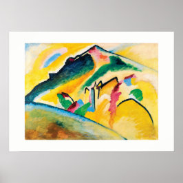 Poster Paisagem do outono por Wassily Kandinsky