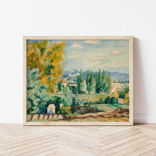 Poster Paisagem do outono, Santo-Tropez Henri Manguin