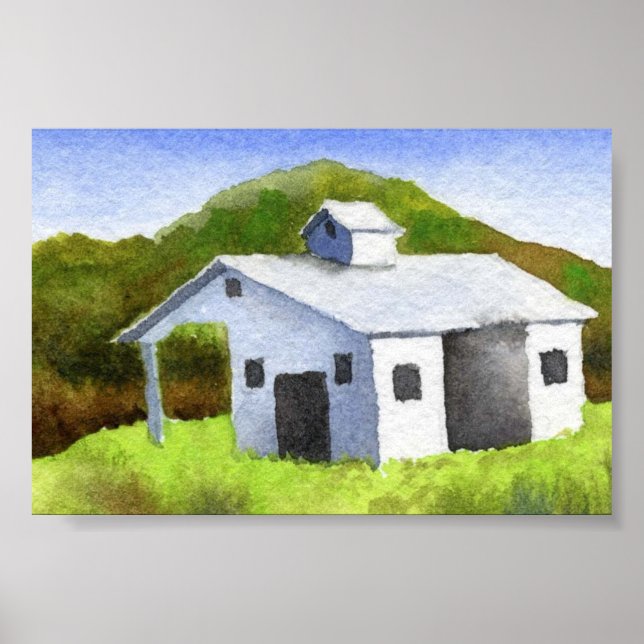 Póster Paisagem do País MiniPoster (Frente)