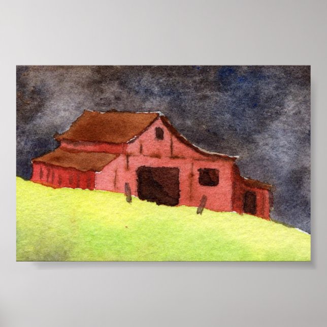 Póster Paisagem do País MiniPoster (Frente)