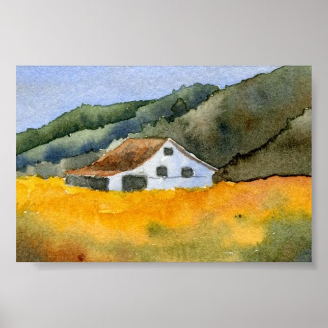 Póster Paisagem do País MiniPoster (Frente)