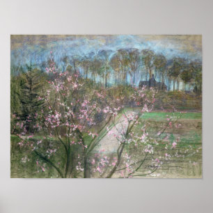 Póster Paisagem do primavera