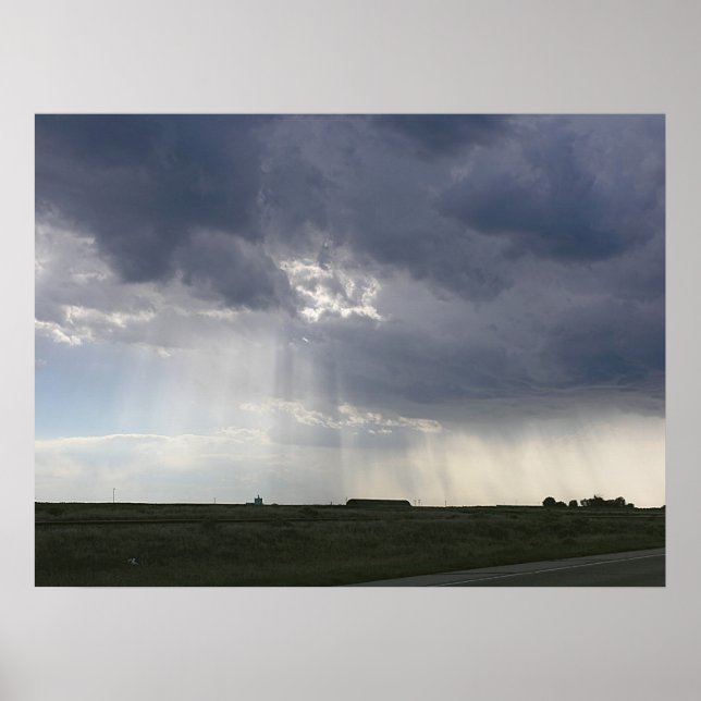 Póster Paisagem do Sol (Frente)