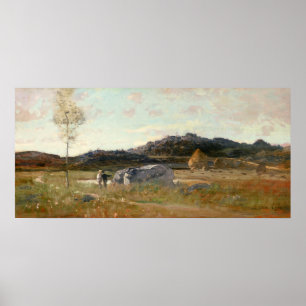 Póster Paisagem do verão