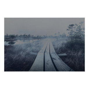 Póster Paisagem dos pântanos