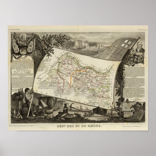 Poster Paisagem e cidades (Frente)