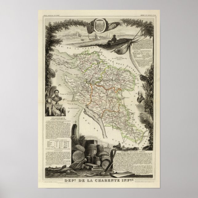 Poster Paisagem e Floresta (Frente)