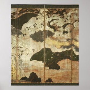 Póster Paisagem ensolarada