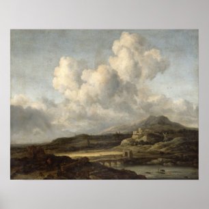 Póster Paisagem ensolarada